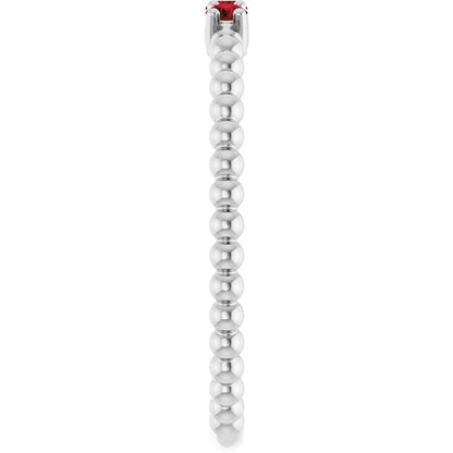 14k-white-gold-natural-mozambique-garnet-beaded-ring