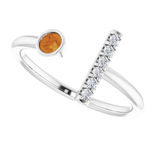 14k-white-gold-natural-citrine-&-.05-ctw-natural-diamond-bar-ring