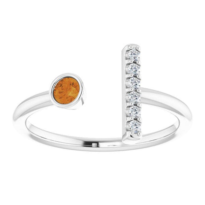 14k-white-gold-natural-citrine-&-.05-ctw-natural-diamond-bar-ring