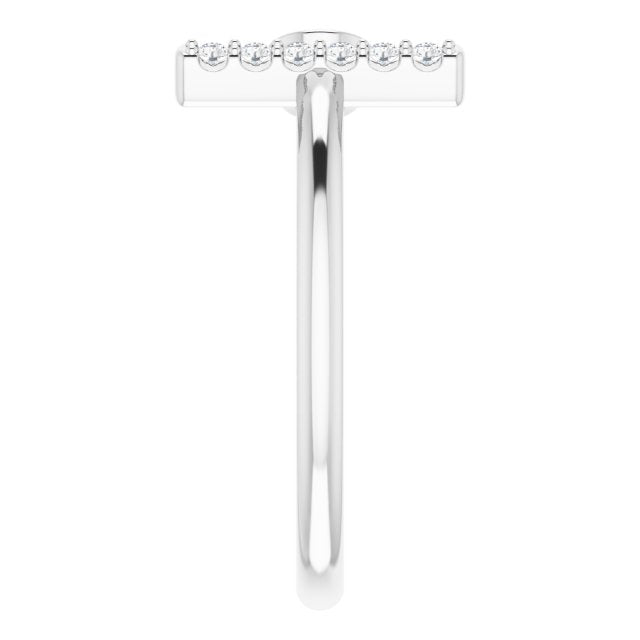 14k-white-gold-natural-emerald-&-.05-ctw-natural-diamond-bar-ring