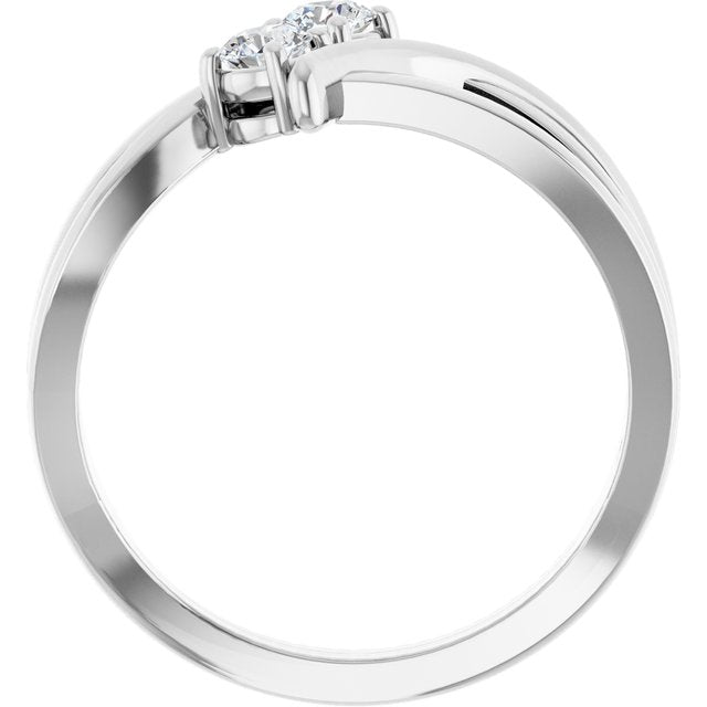 14k-white-gold-1/4-ctw-natural-diamond-two-stone-ring