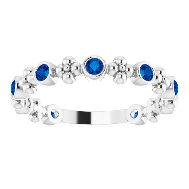 14k-white-gold-natural-blue-sapphire-beaded-ring