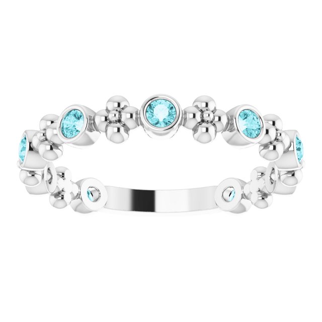 14k-white-gold-natural-blue-zircon-beaded-ring