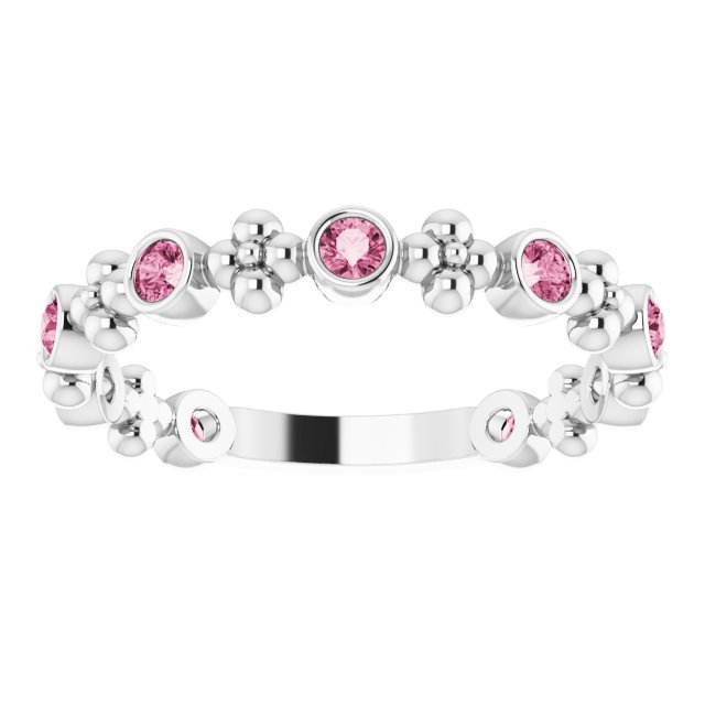 14k-white-gold-natural-pink-tourmaline-beaded-ring