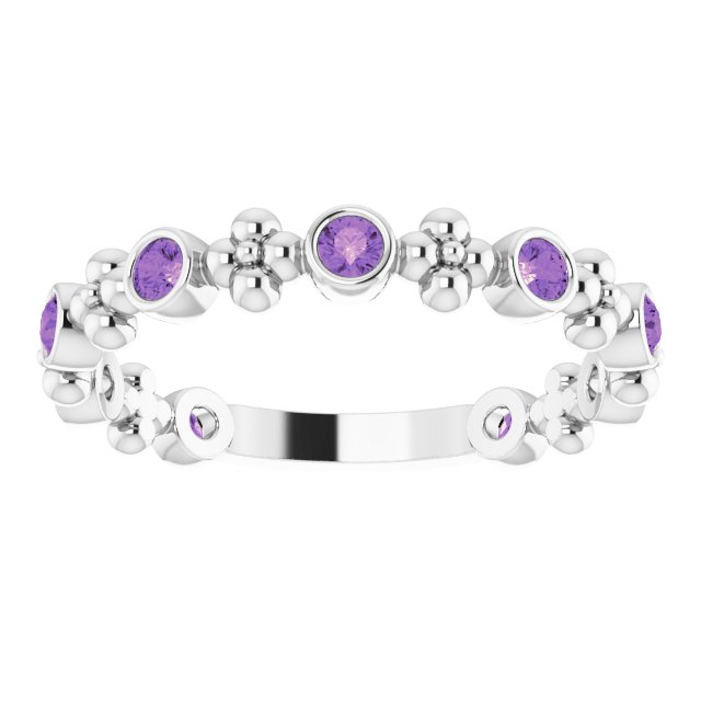 14k-white-gold-natural-amethyst-beaded-ring