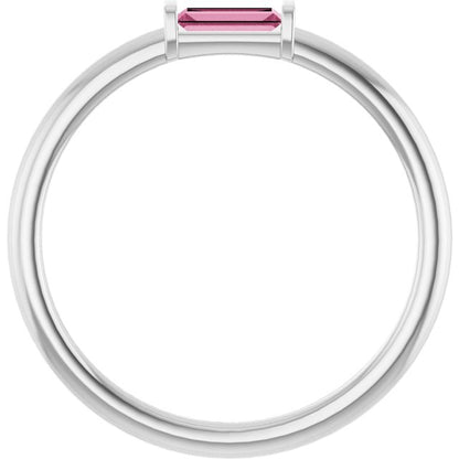 14k-white-gold-natural-pink-tourmaline-stackable-ring