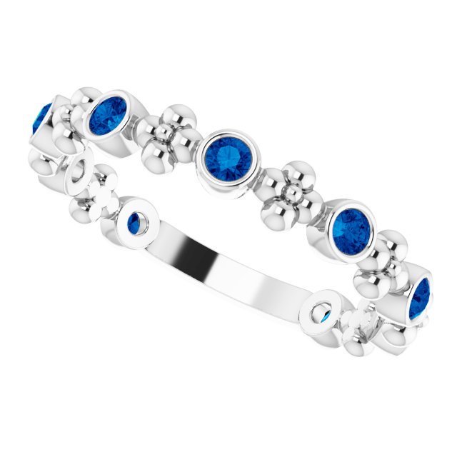 14k-white-gold-natural-blue-sapphire-beaded-ring