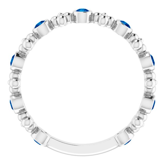 14k-white-gold-natural-blue-sapphire-beaded-ring