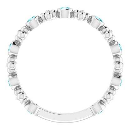 14k-white-gold-natural-blue-zircon-beaded-ring