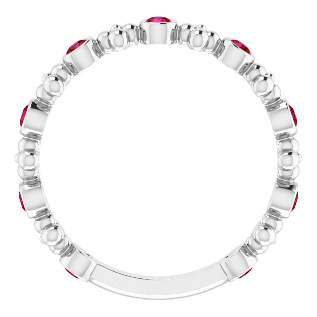14k-white-gold-natural-ruby-beaded-ring