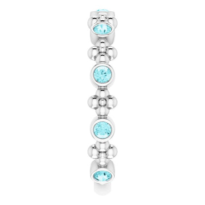 14k-white-gold-natural-blue-zircon-beaded-ring