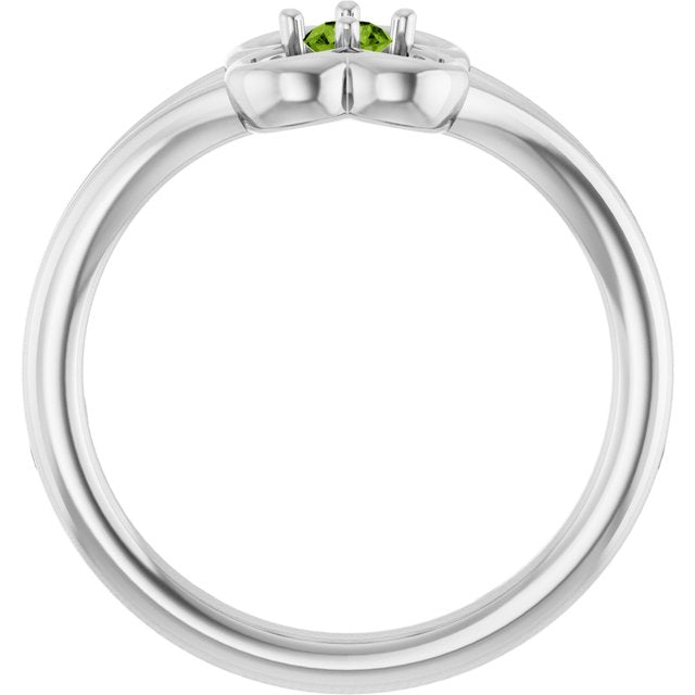 14k-white-gold-natural-peridot-youth-flower-ring
