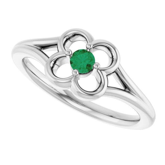14k-white-gold-natural-emerald-youth-flower-ring
