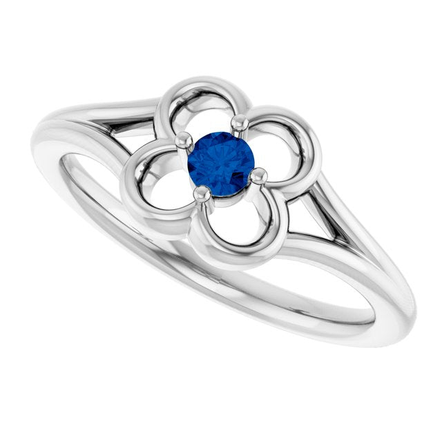 14k-white-gold-natural-blue-sapphire-youth-flower-ring