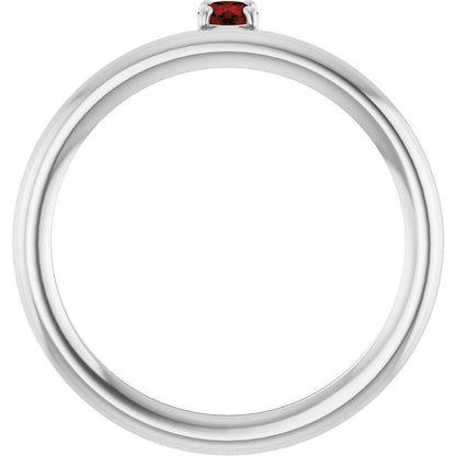 14k-white-gold-natural-mozambique-garnet-stackable-ring