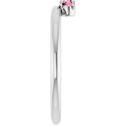 14k-white-gold-natural-pink-tourmaline-stackable-ring