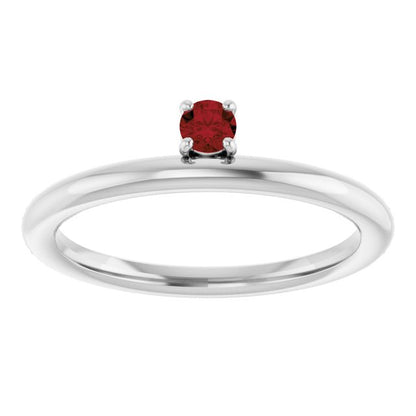 14k-white-gold-natural-mozambique-garnet-stackable-ring