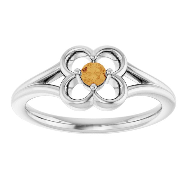 14k-white-gold-natural-citrine-youth-flower-ring