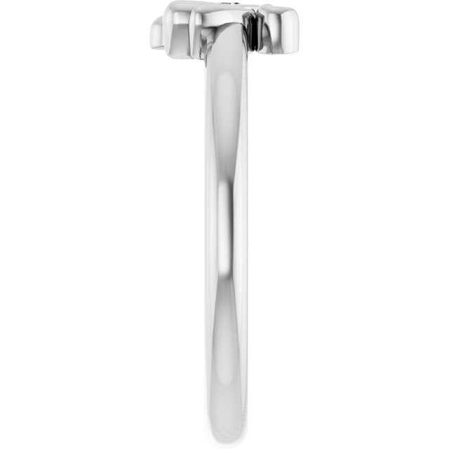 14k-white-gold-.04-ctw-natural-diamond-bee-youth-ring