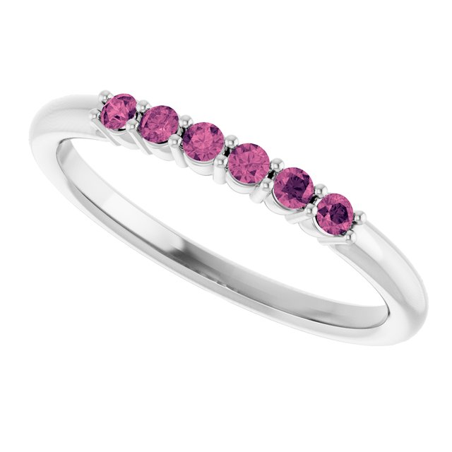 14k-white-gold-natural-pink-tourmaline-stackable-ring