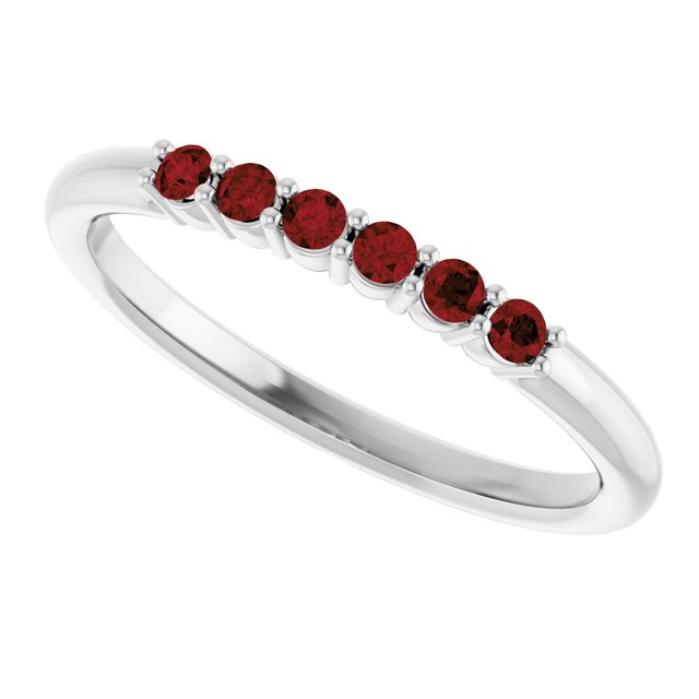 14k-white-gold-natural-mozambique-garnet-stackable-ring