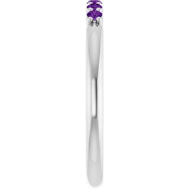 platinum-natural-amethyst-stackable-ring
