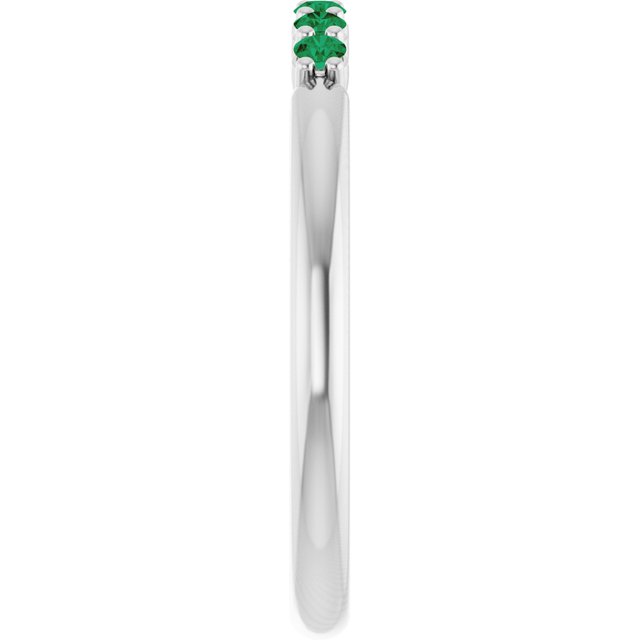 14k-white-gold-natural-emerald-stackable-ring