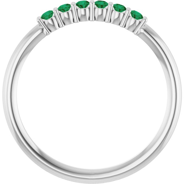 14k-white-gold-natural-emerald-stackable-ring