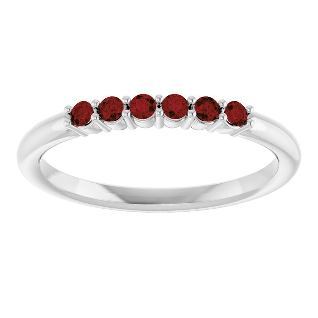 14k-white-gold-natural-mozambique-garnet-stackable-ring