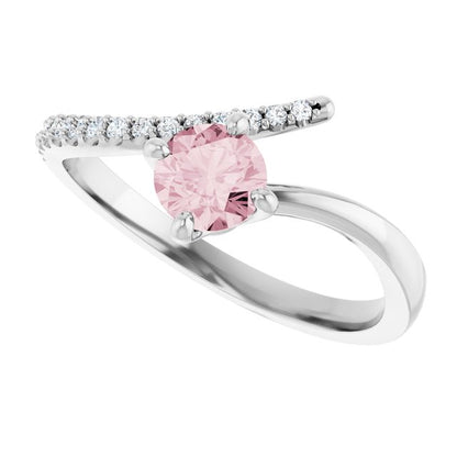 14k-white-gold-natural-pink-morganite-&-1/10-ctw-natural-diamond-bypass-ring