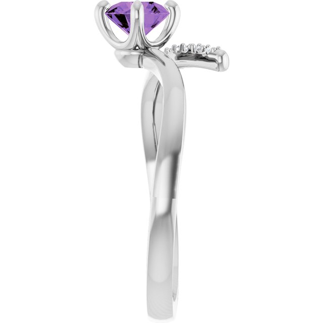 14k-white-gold-natural-amethyst-&-1/10-ctw-natural-diamond-bypass-ring