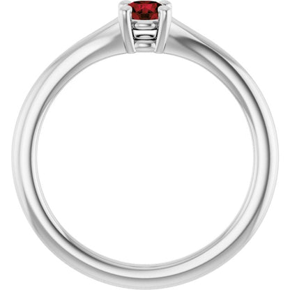 14k-white-gold-natural-mozambique-garnet-youth-solitaire-ring