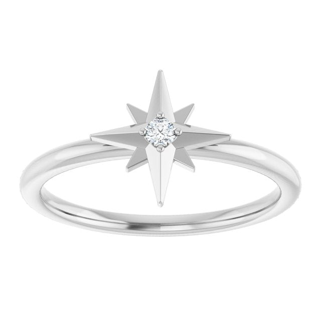 14k-white-gold-.03-ct-natural-diamond-star-ring