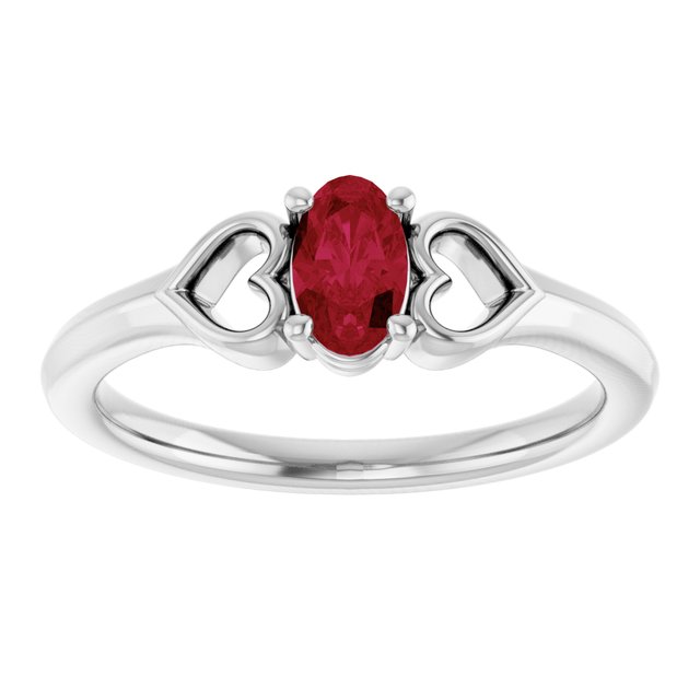 14k-white-gold-natural-ruby-youth-heart-ring