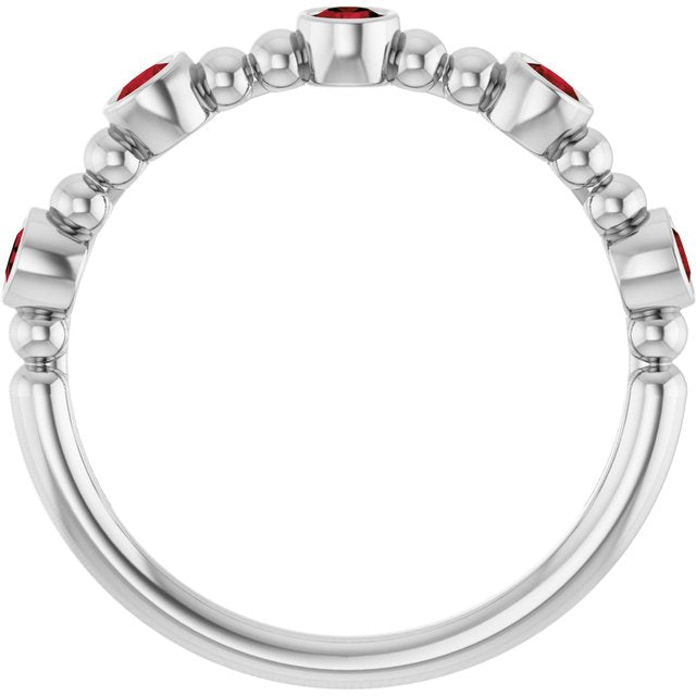 14k-white-gold-natural-mozambique-garnet-stackable-ring