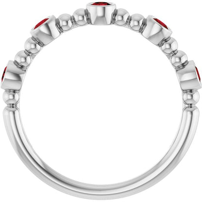 14k-white-gold-natural-mozambique-garnet-stackable-ring