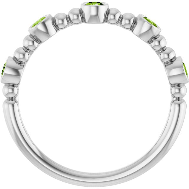 14k-white-gold-natural-peridot-stackable-ring