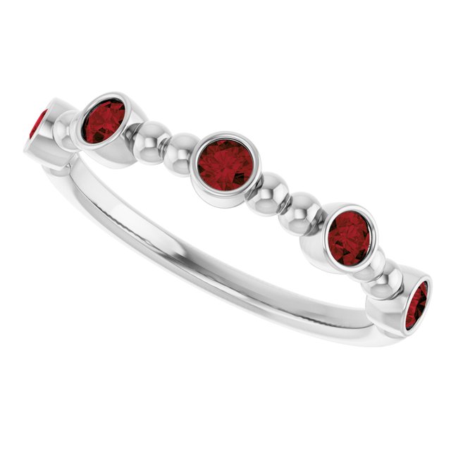 14k-white-gold-natural-mozambique-garnet-stackable-ring