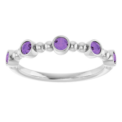 14k-white-gold-natural-amethyst-stackable-ring