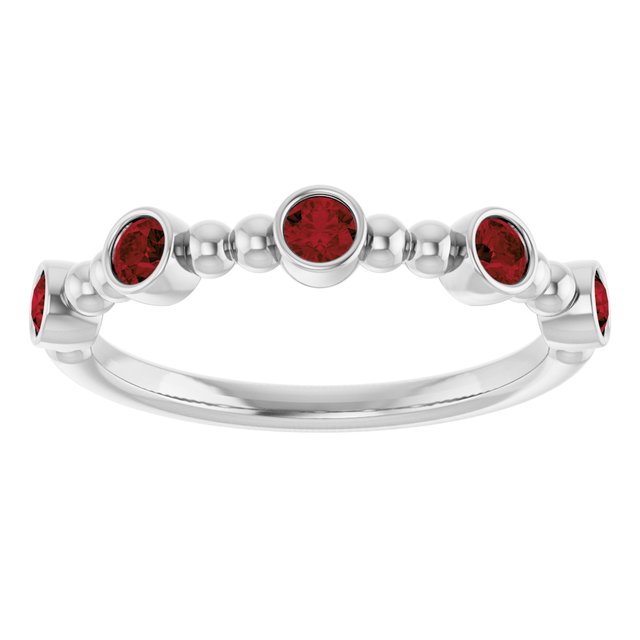 14k-white-gold-natural-mozambique-garnet-stackable-ring