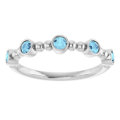 14k-white-gold-natural-aquamarine-stackable-ring