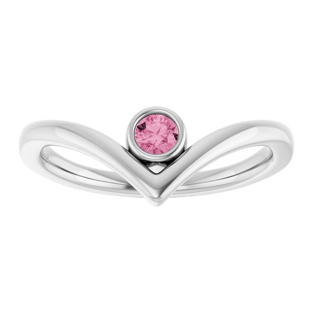 14k-white-gold-natural-pink-tourmaline-bezel-set-v-ring