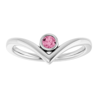 14k-white-gold-natural-pink-tourmaline-bezel-set-v-ring