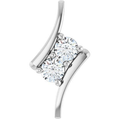 14k-white-gold-1/2-ctw-natural-diamond-two-stone-pendant
