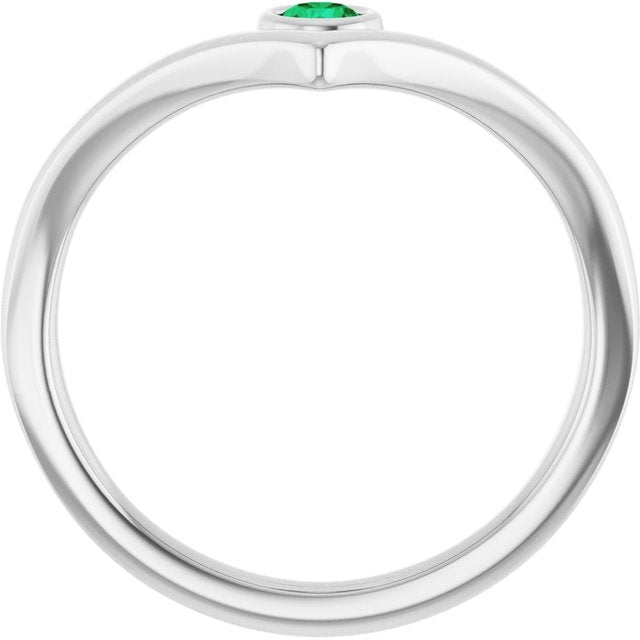 14k-white-gold-natural-emerald-bezel-set-v-ring