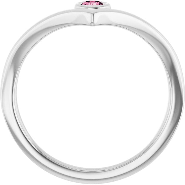 14k-white-gold-natural-pink-tourmaline-bezel-set-v-ring