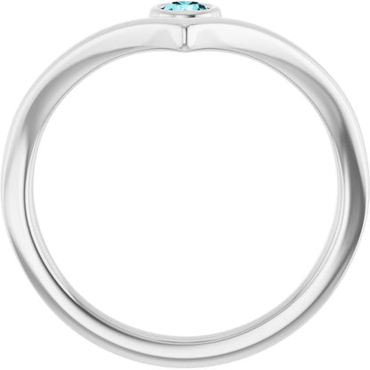 14k-white-gold-natural-blue-zircon-bezel-set-v-ring