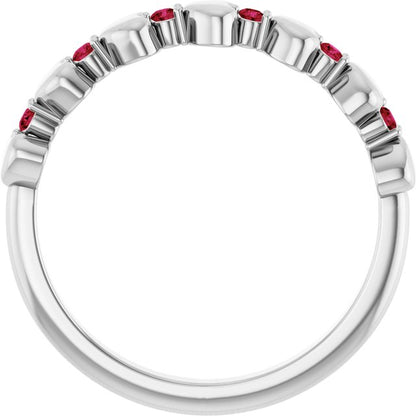 14k-white-gold-natural-ruby-heart-stackable-ring