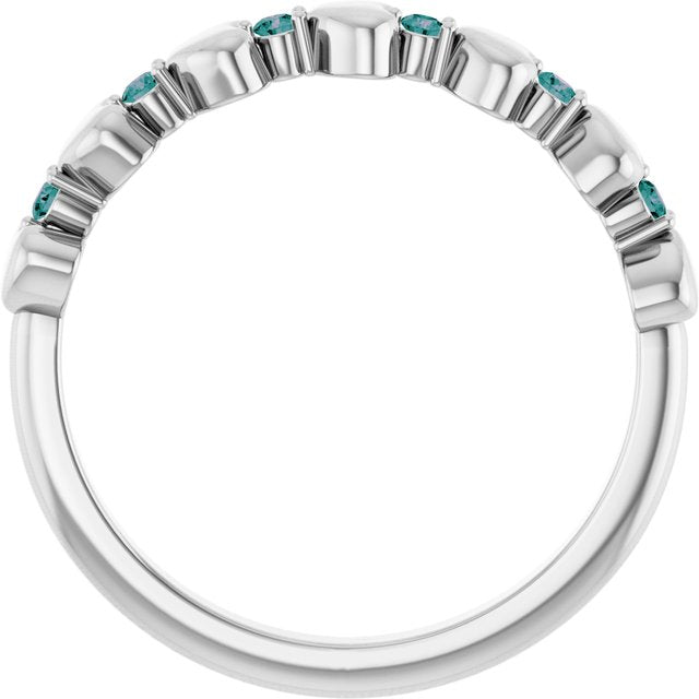 14k-white-gold-natural-alexandrite-heart-stackable-ring