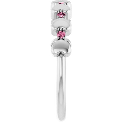 platinum-natural-pink-tourmaline-heart-stackable-ring